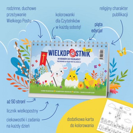 WIELKOPOSTNIK 2025 – rodzinne przygotowanie do Wielkanocy